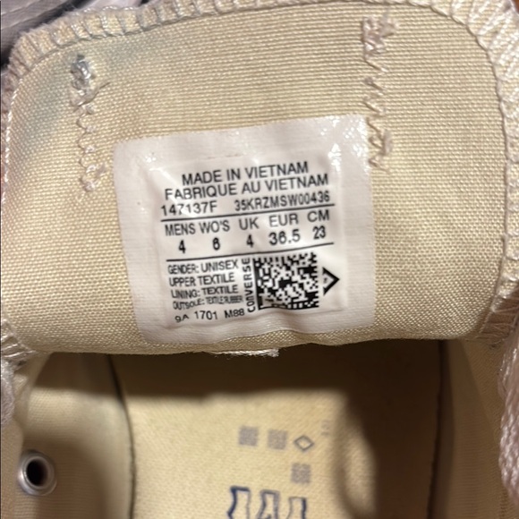 Converse Gray All Star Sneakers - Picture 3 of 7